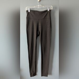 SPANX Assets Red Hot Label Tummy Control Black Leggings Women's Size Medium